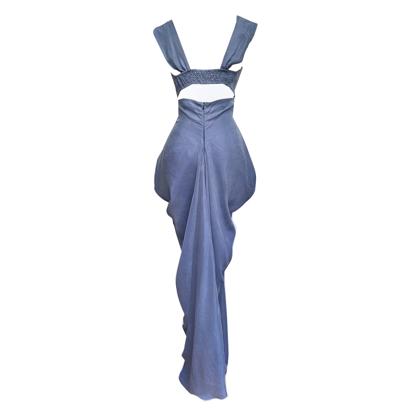 Dress with a knotted bust