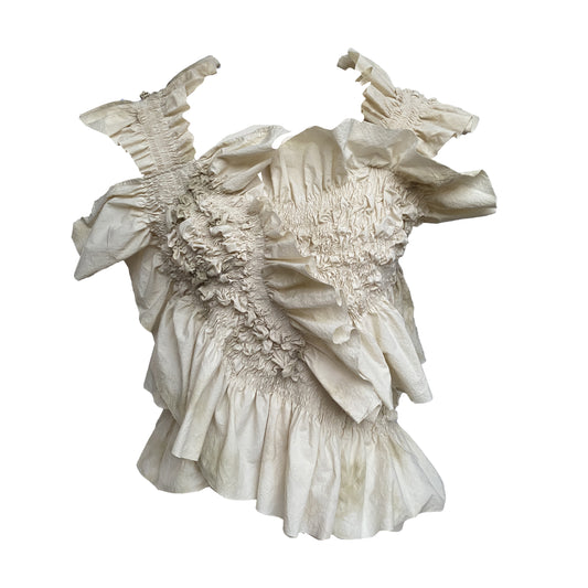 Paper cotton vest