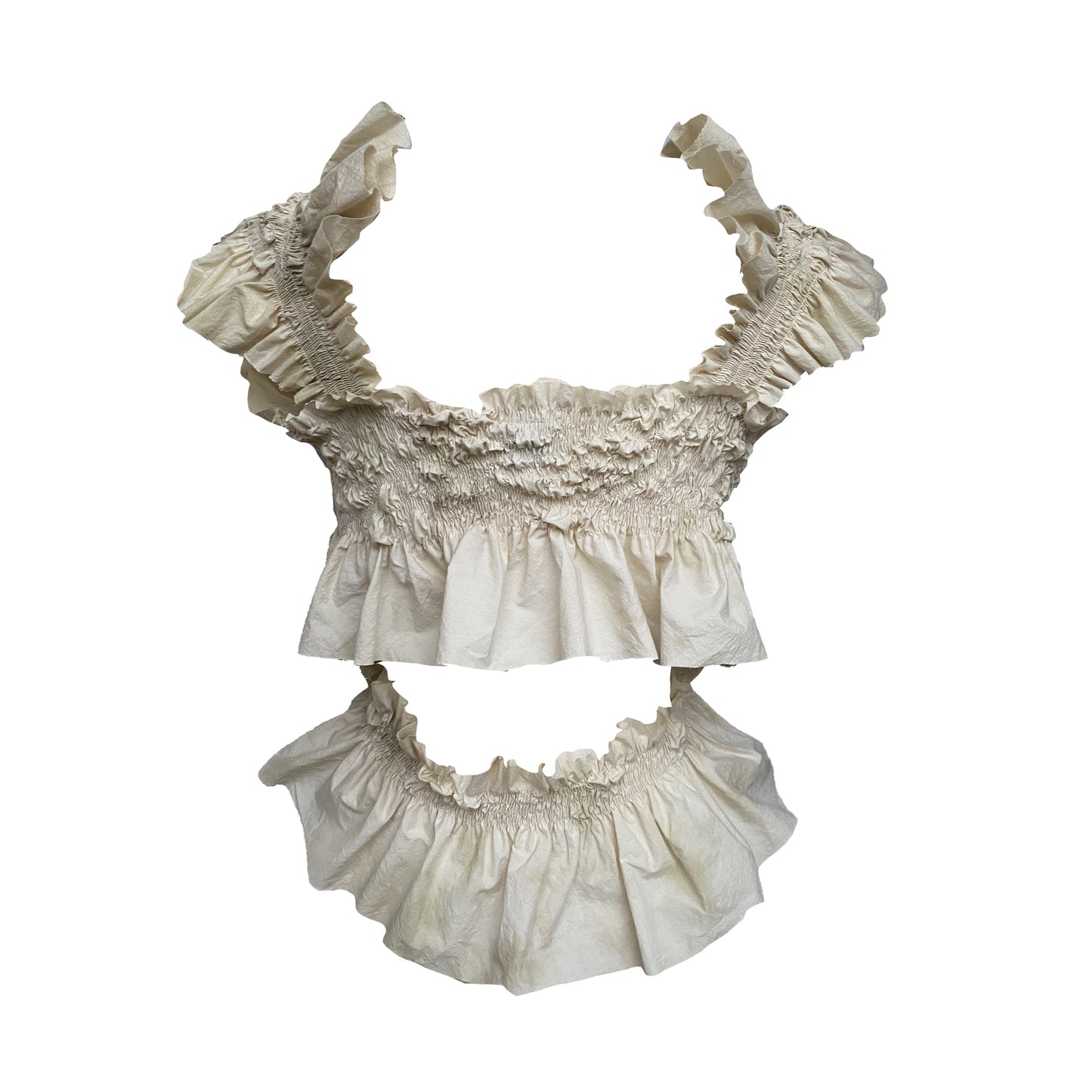 Paper cotton vest
